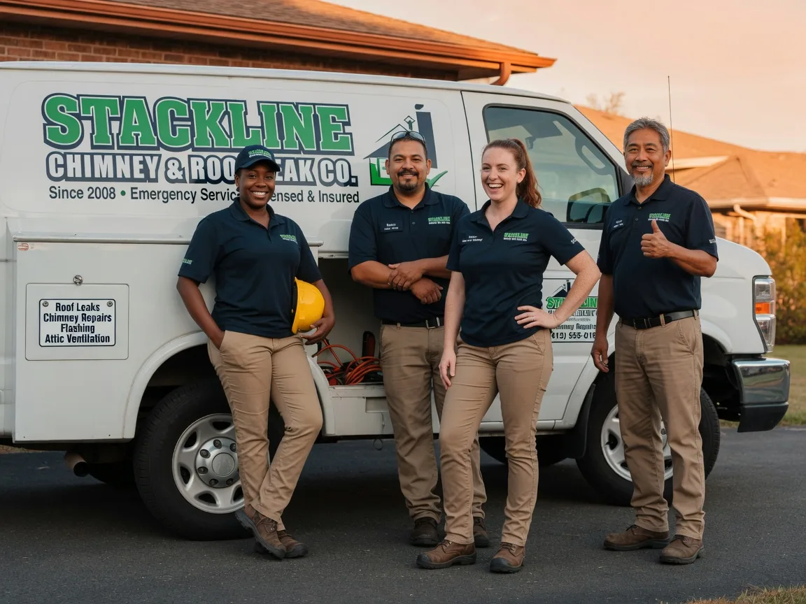 Chimney flashing repair company in Okarche, OK